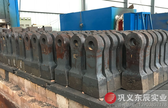 双金属液复合锤头